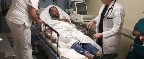 Why Was Zion Hospitalized?