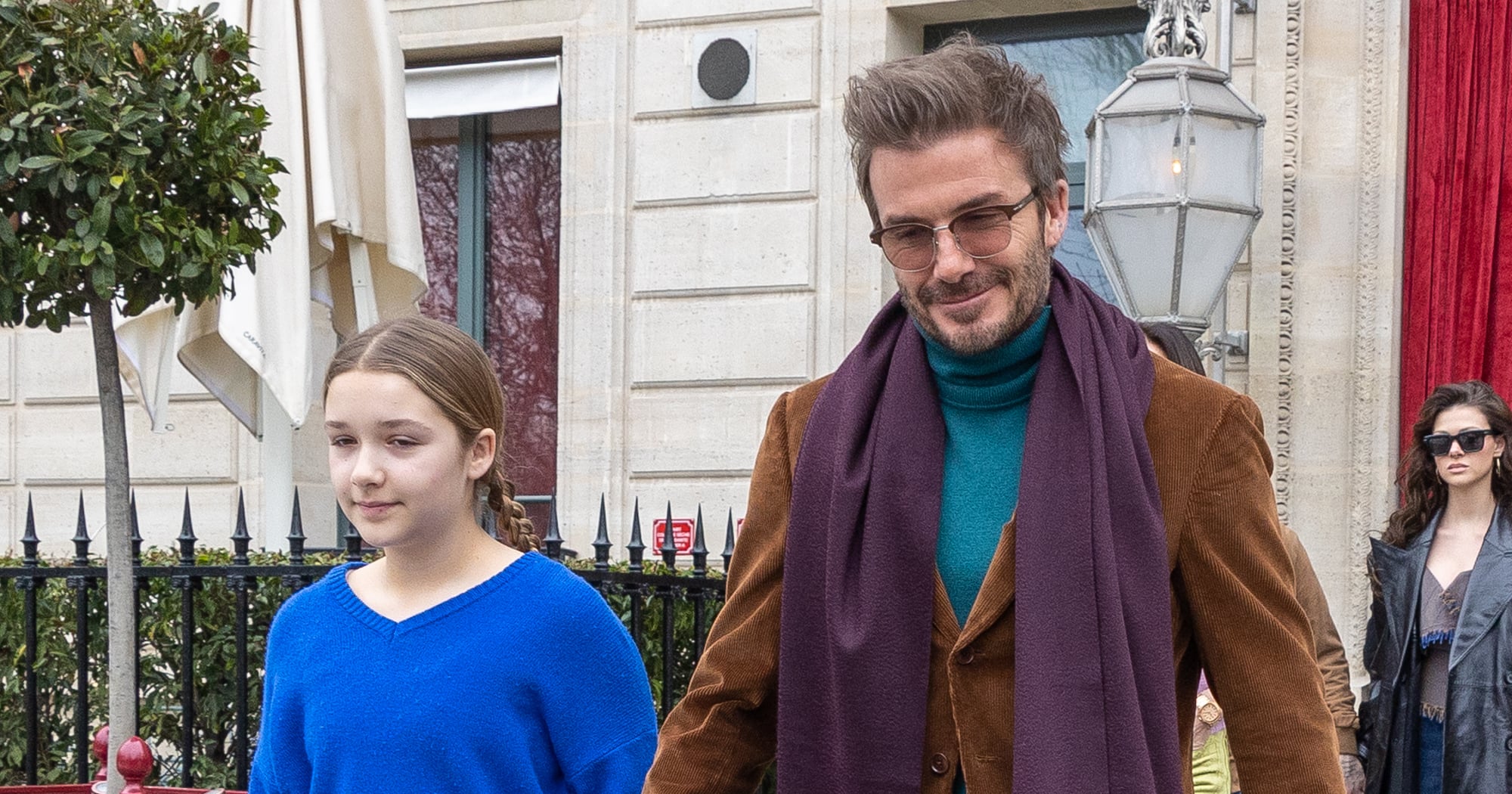 David Beckham Gets a Makeover From His Daughter, Harper: “My Little Makeup Artist””