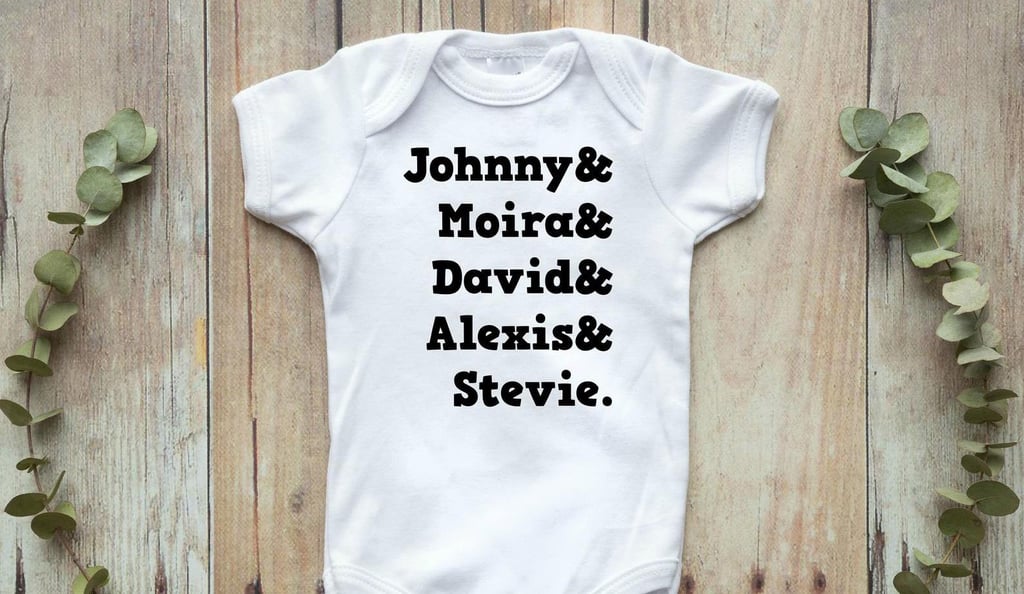 Schitt's Creek Characters Baby Onesie