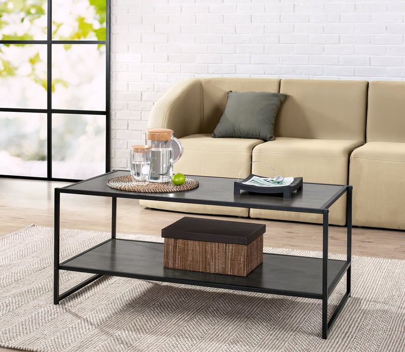 For an Industrial Look: Zinus Modern Studio Collection Deluxe Coffee Table