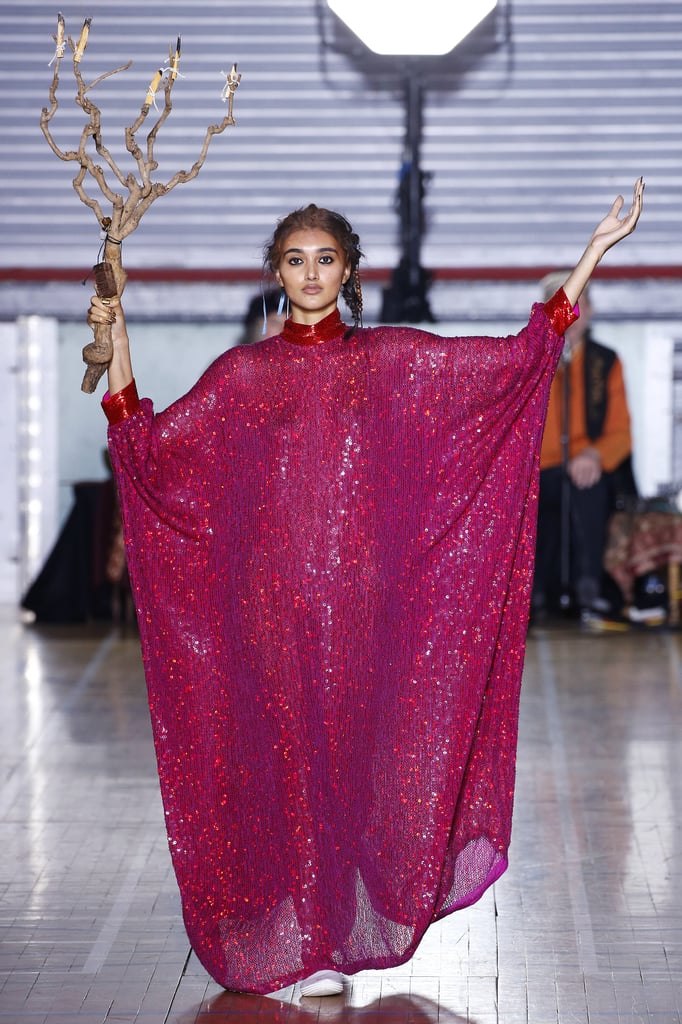 A Sequin Dress From the Ashish Runway at London Fashion Week