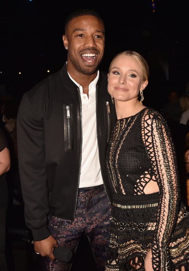 Michael B. Jordan and Kristen Bell MTV Movie and TV Awards