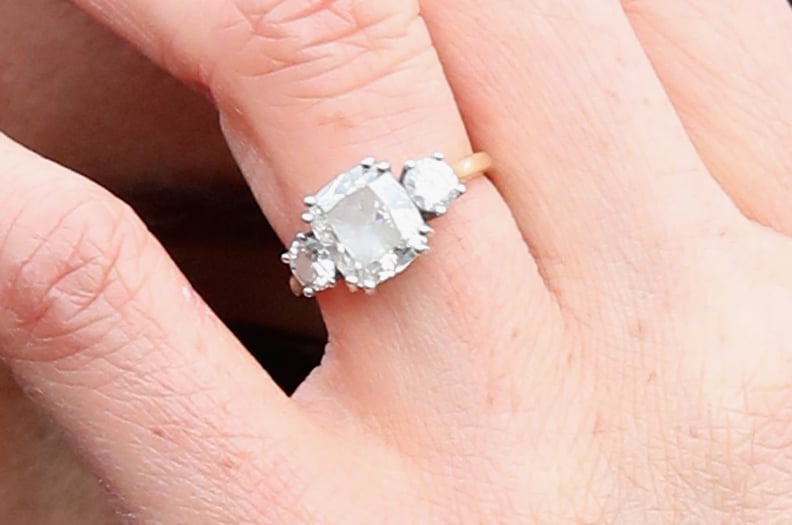 The Most Popular Engagement Ring Band Color