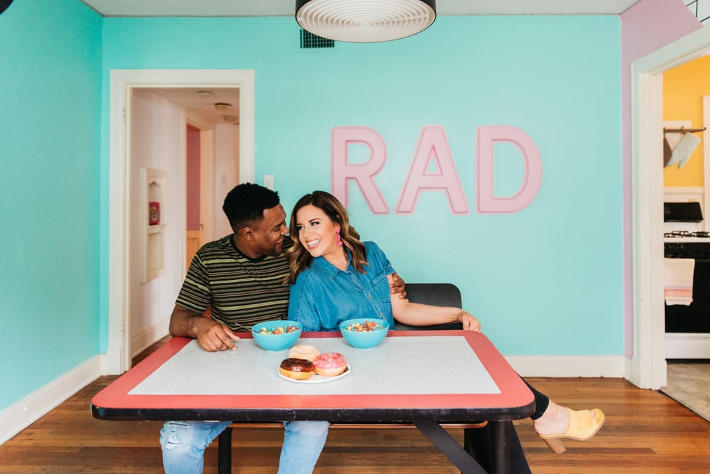 Retro '80s and '90s Engagement Shoot