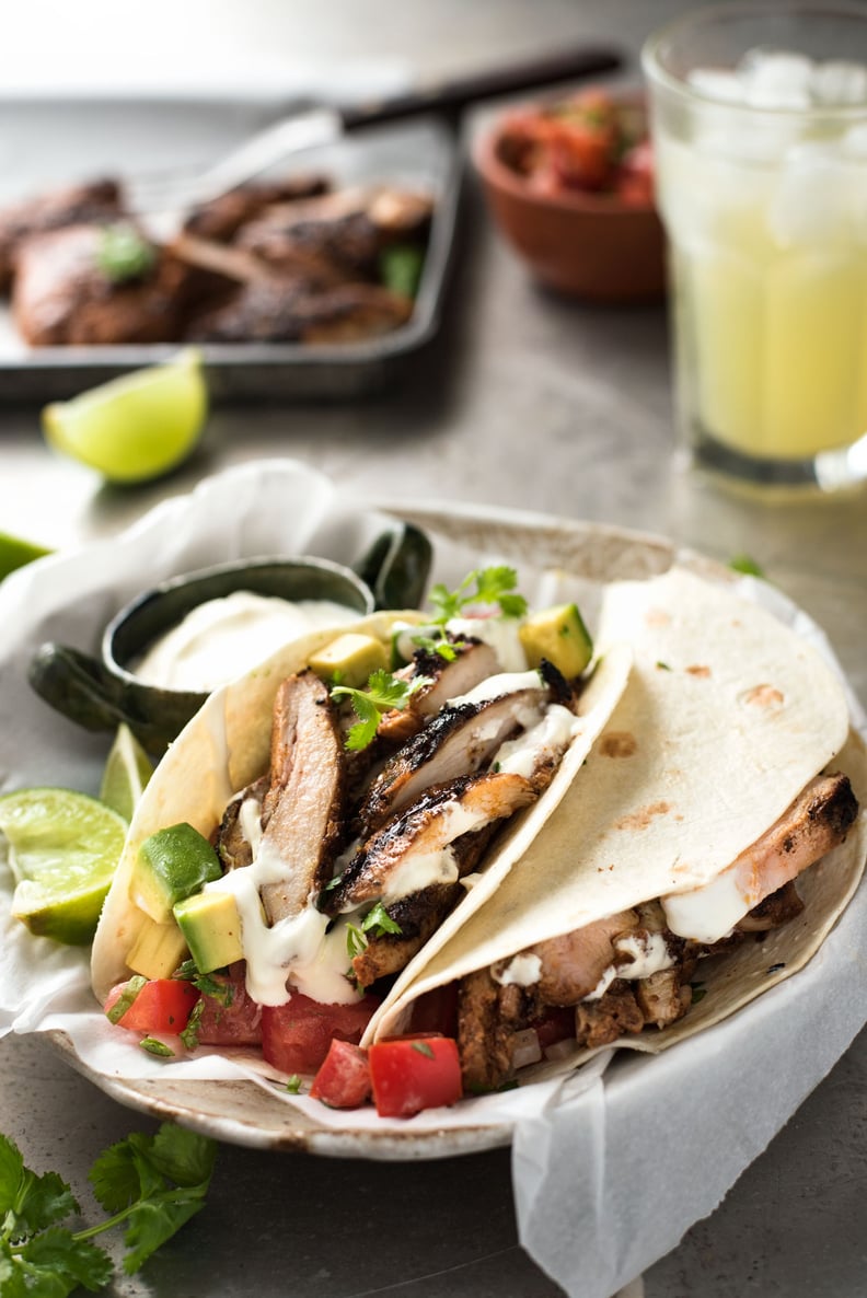 Mexican Grilled Chicken Tacos