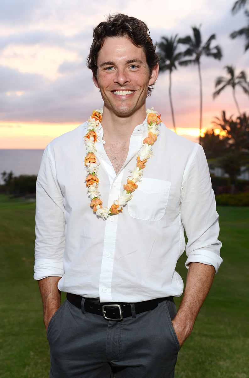 When He Somehow Made a Lei Look Sexy