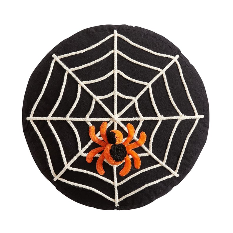 Round Spider Web Pillow