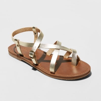 Universal Thread Women's Lavinia Toe Wrap Thong Sandal