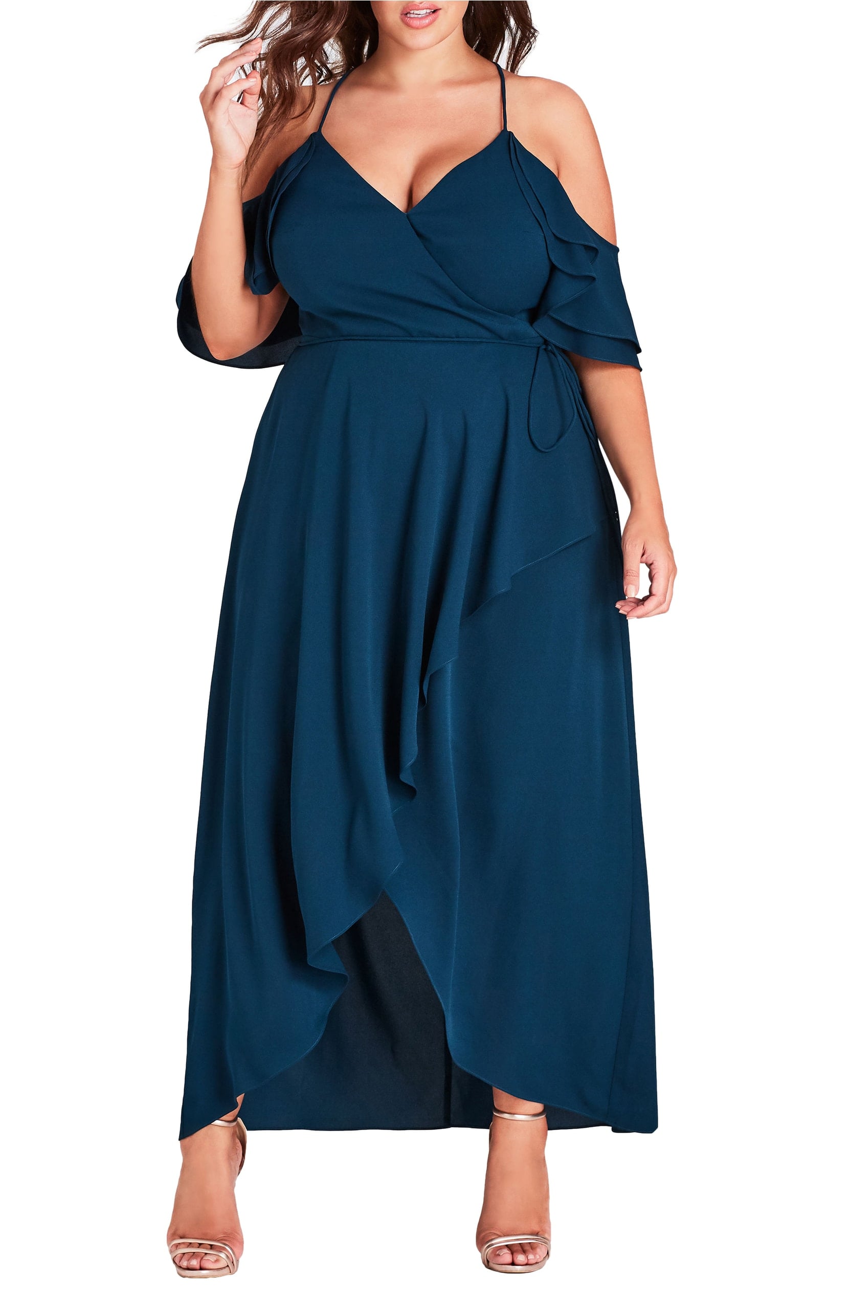 maxi dress curvy