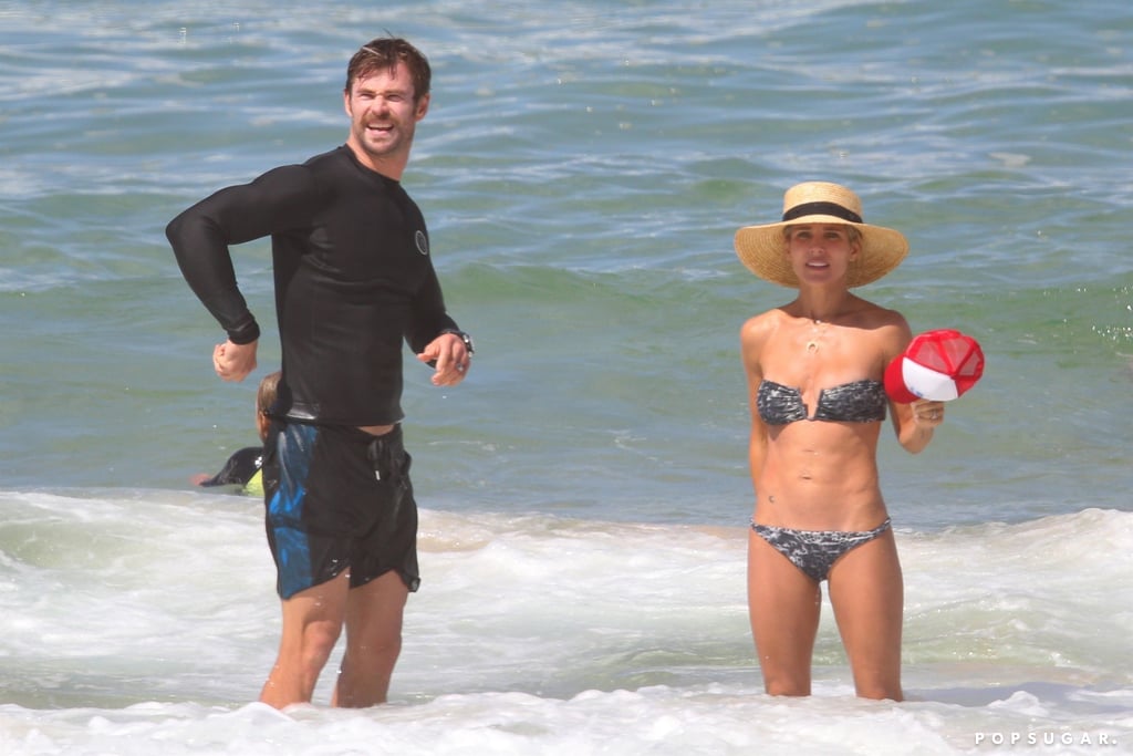 Chris Hemsworth and Matt Damon Australia Pictures April 2018