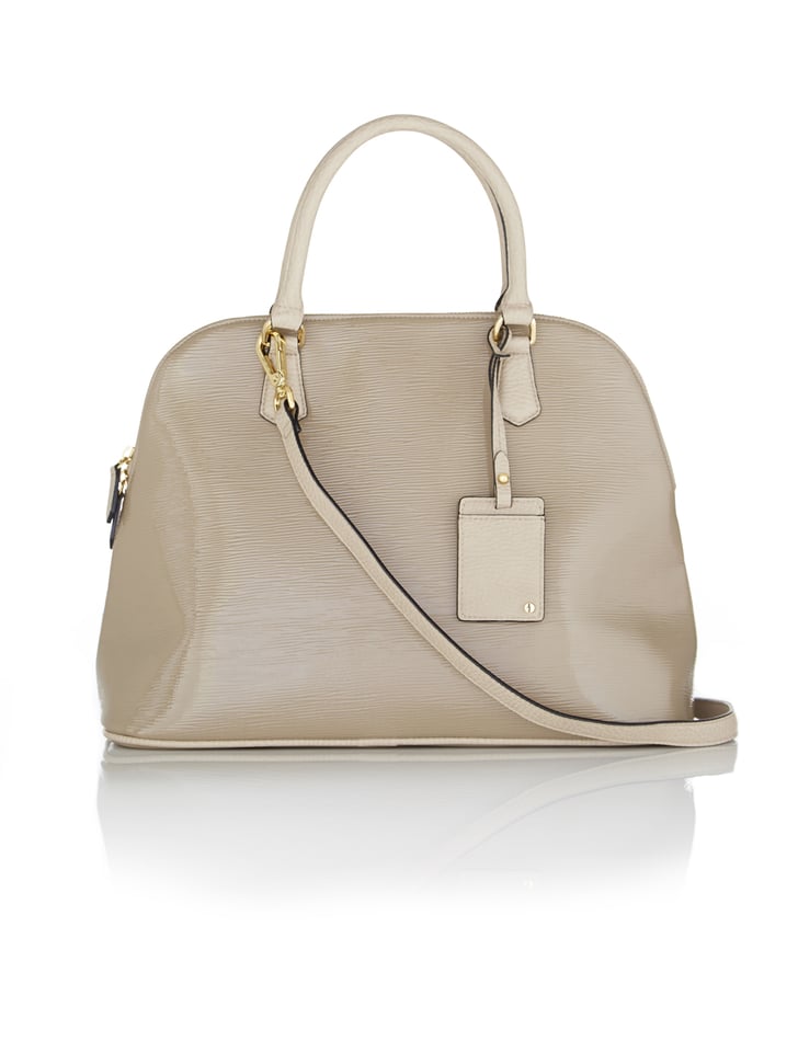 The Limited Patent Dome Satchel Bag | Taylor Swift's Retro-Prep Outfit ...