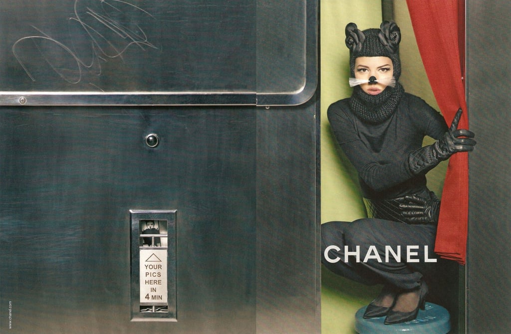 Freja Beha Erichsen as Cat in Chanel Fall 2011 Ad Campaign