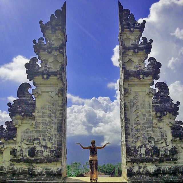 Step in the Middle of the Pura Lempuyang in Indonesia Step in the Middle of the Pura Lempuyang in Indonesia