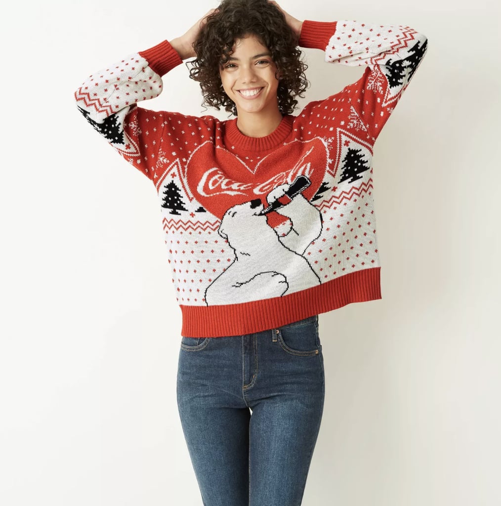 Women's Coca-Cola Bear Holiday Pullover Sweater | The Best Ugly ...