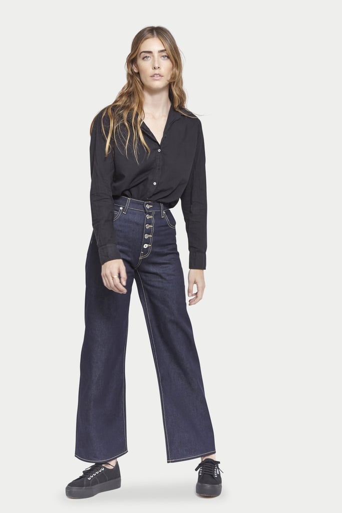 Eve Denim Charlotte Culotte Raw Denim