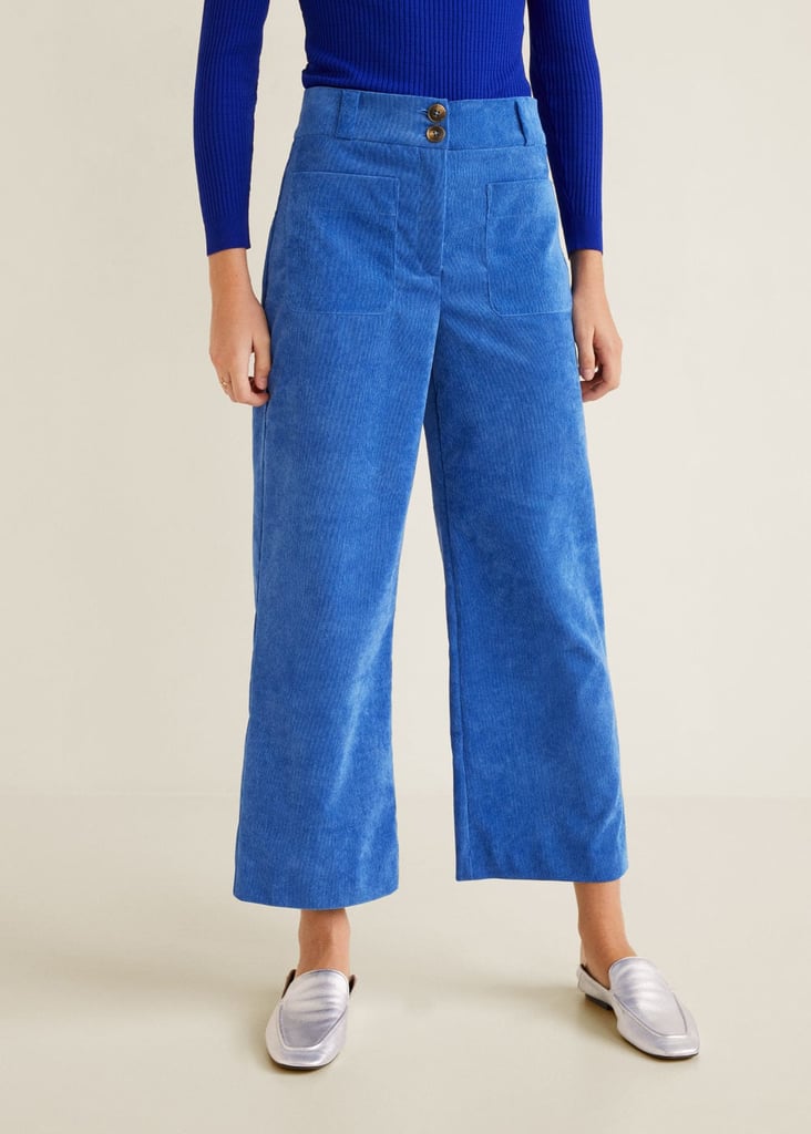 mango corduroy pants