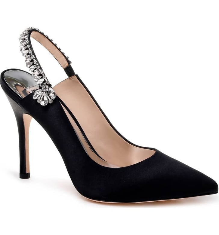 Badgley Mischka Paxton Pointy Toe Slingback Pump 17 Pretty