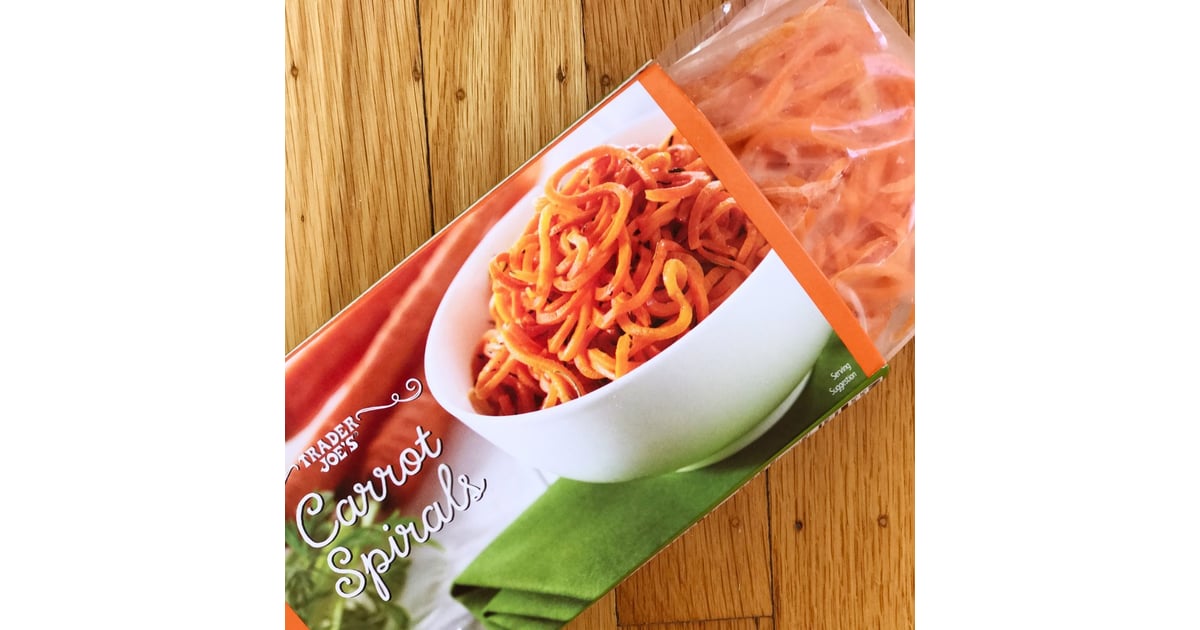 Trader Joe's Carrot Spirals Easy Trader Joe's Meals POPSUGAR Food