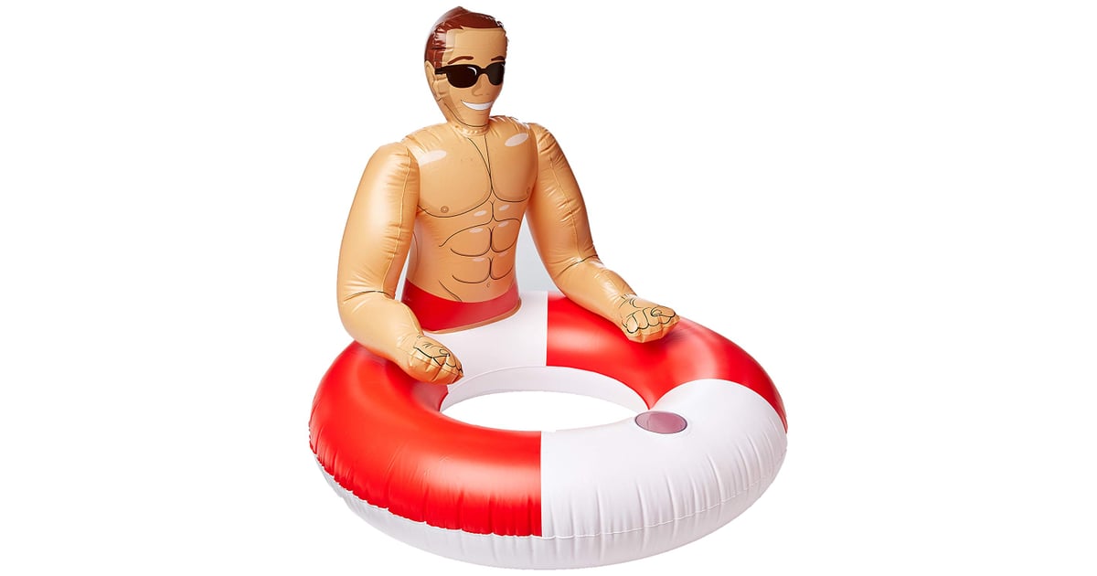 inflatable pool hunk