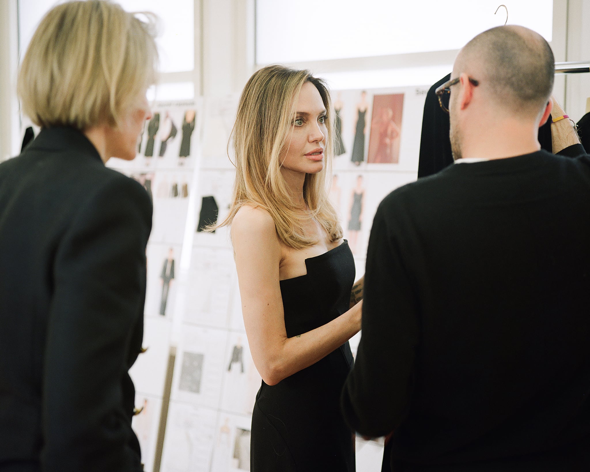 Angelina Jolie's Blond Hair in Chloé x Atelier Jolie Photos