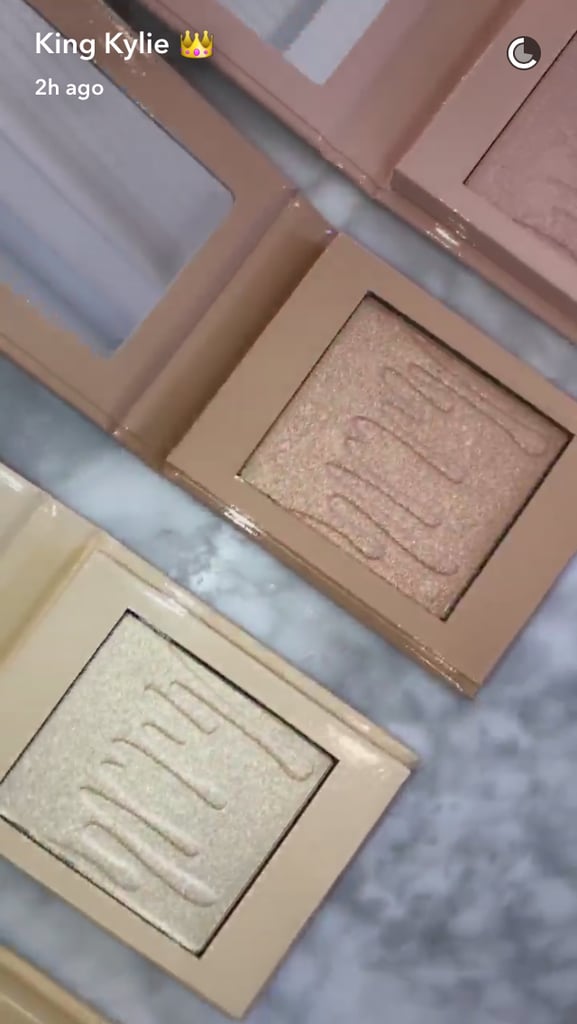 Kylie Jenner Launches Highlighter Swatches POPSUGAR Beauty Photo 12