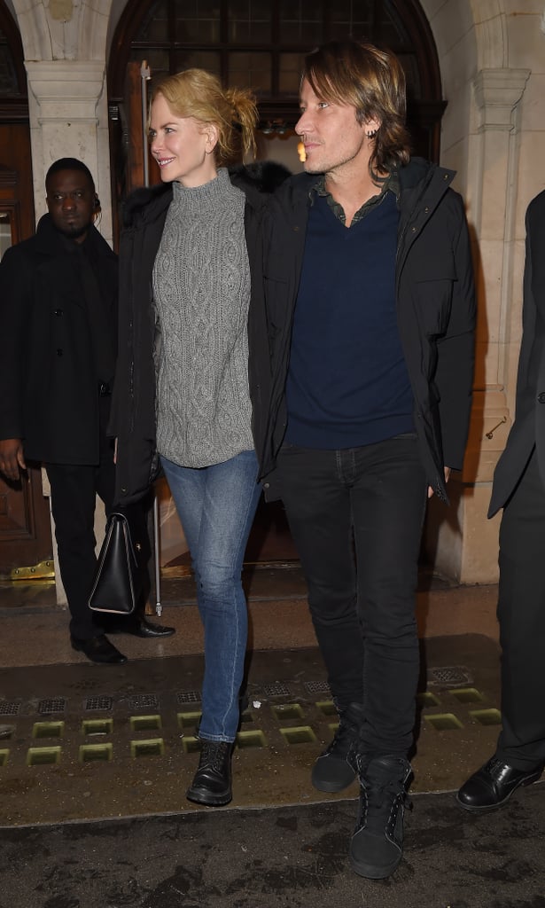 Nicole Kidman and Keith Urban Leaving Theater in London