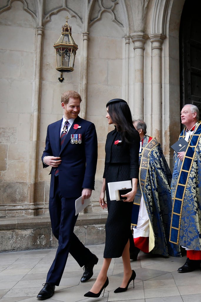 Prince Harry and Meghan Markle at Anzac Day