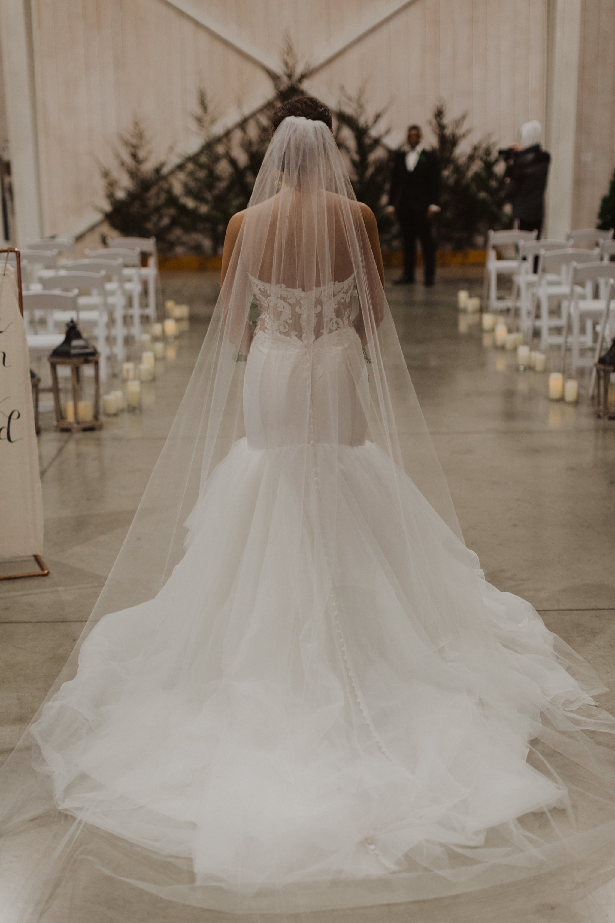 Outdoor North Pole Christmas Wedding Ideas Popsugar Love Sex