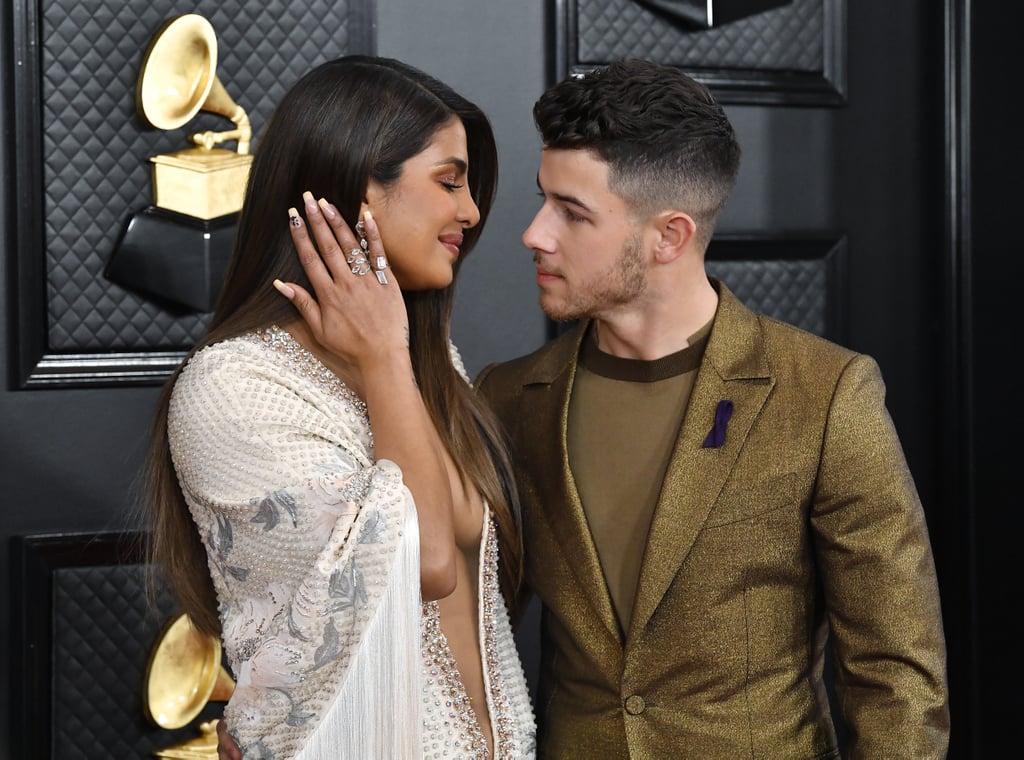 Priyanka Chopra and Nick Jonas at the 2020 Grammys