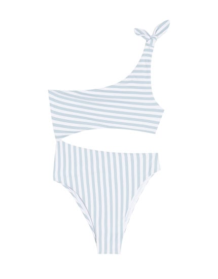 Pull & Bear Striped Swimsuit