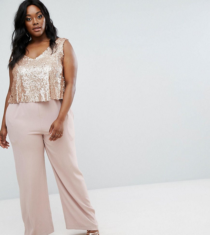 Elvi Premium Sequin Bodice Jumpsuit