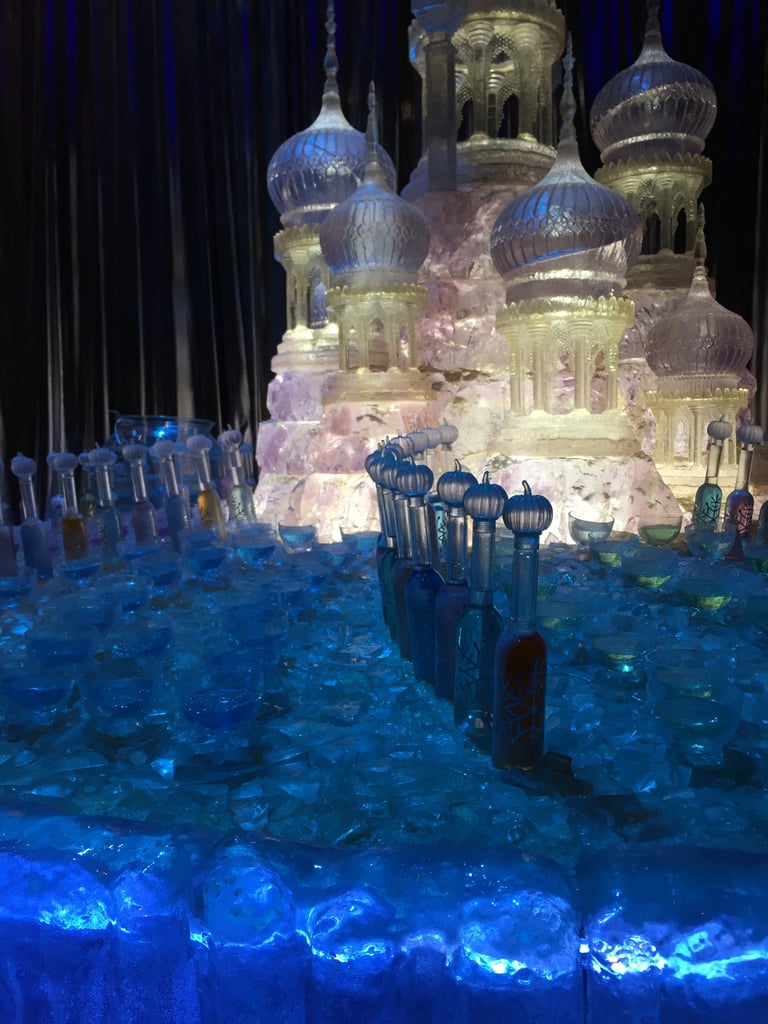 Here's another shot of the Yule Ball tablescape.