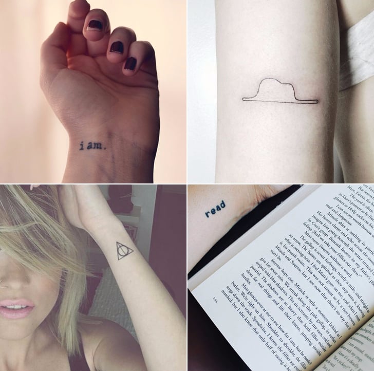 Tiny Literary Tattoos Tiny Literary Tattoos