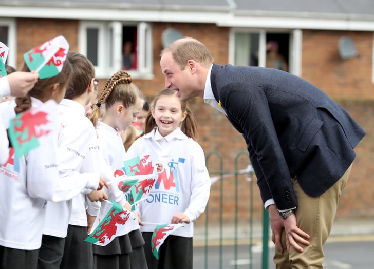 Prince William With Kids in Wales March 2017 | POPSUGAR Celebrity UK Photo 3