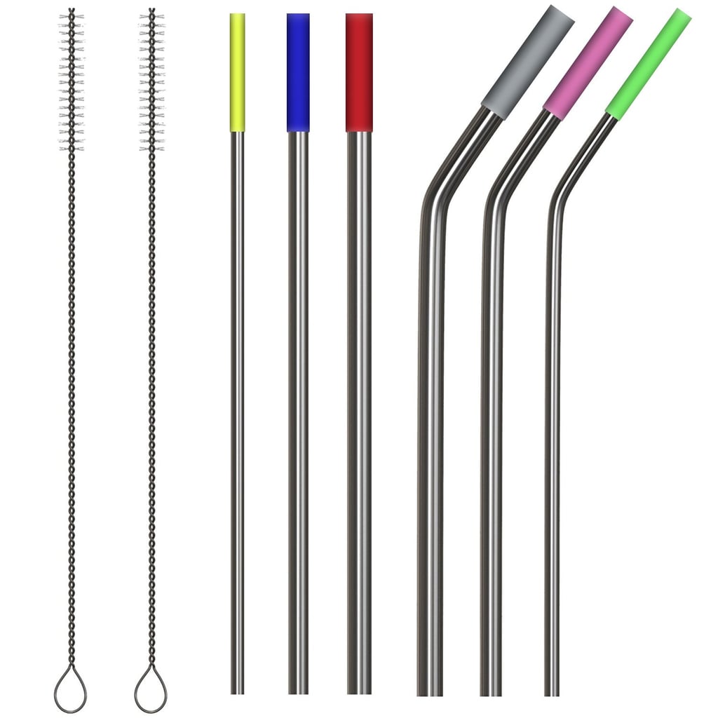Reusable Metal Stainless Steel Straws Best Sustainable Products 2019 POPSUGAR UK Parenting