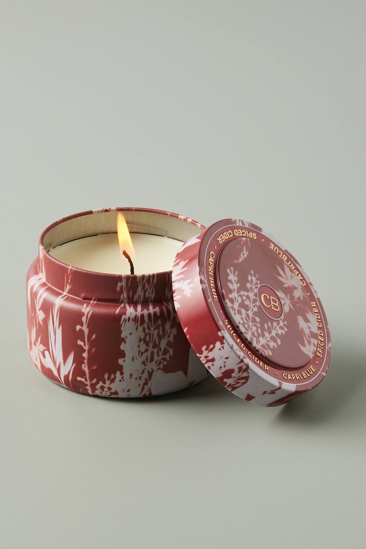 Capri Blue Spiced Cider Candle Tin Anthropologie Fall Collection 2019