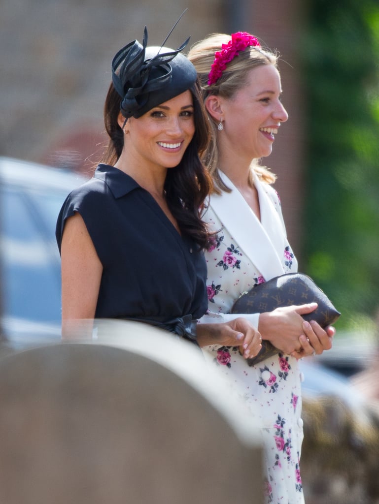 Prince Harry and Meghan Markle at Friend's Wedding 2018