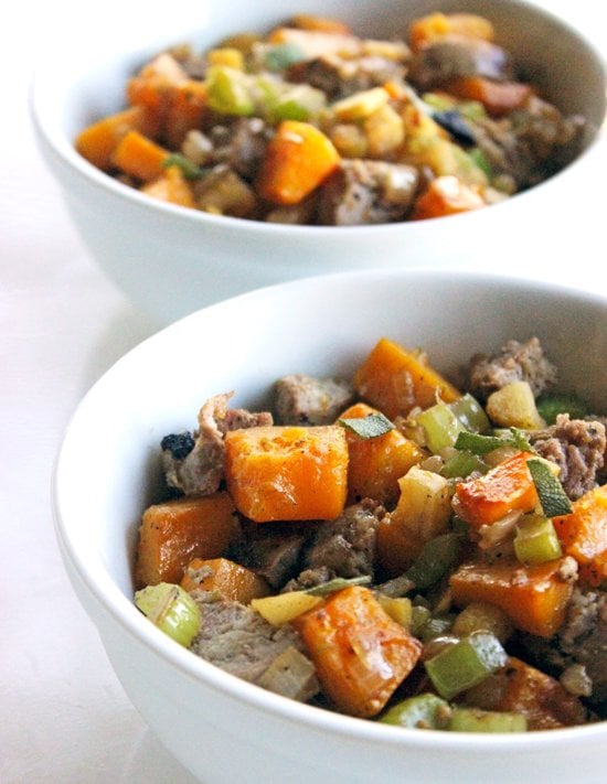 Gluten Free Stuffing Recipe: Sausage, Apple, and Butternut Squash Stuffing