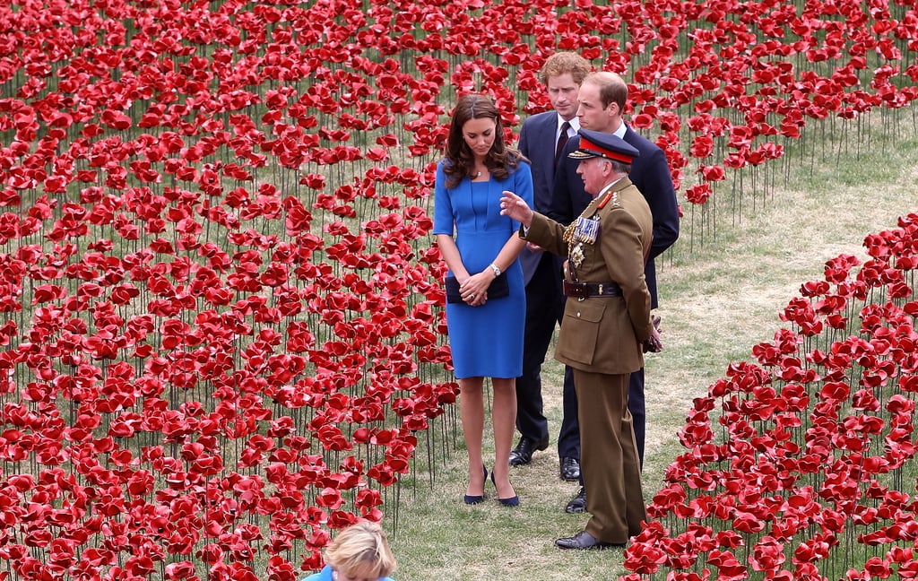 Kate Middleton and Prince William at the Tower of London