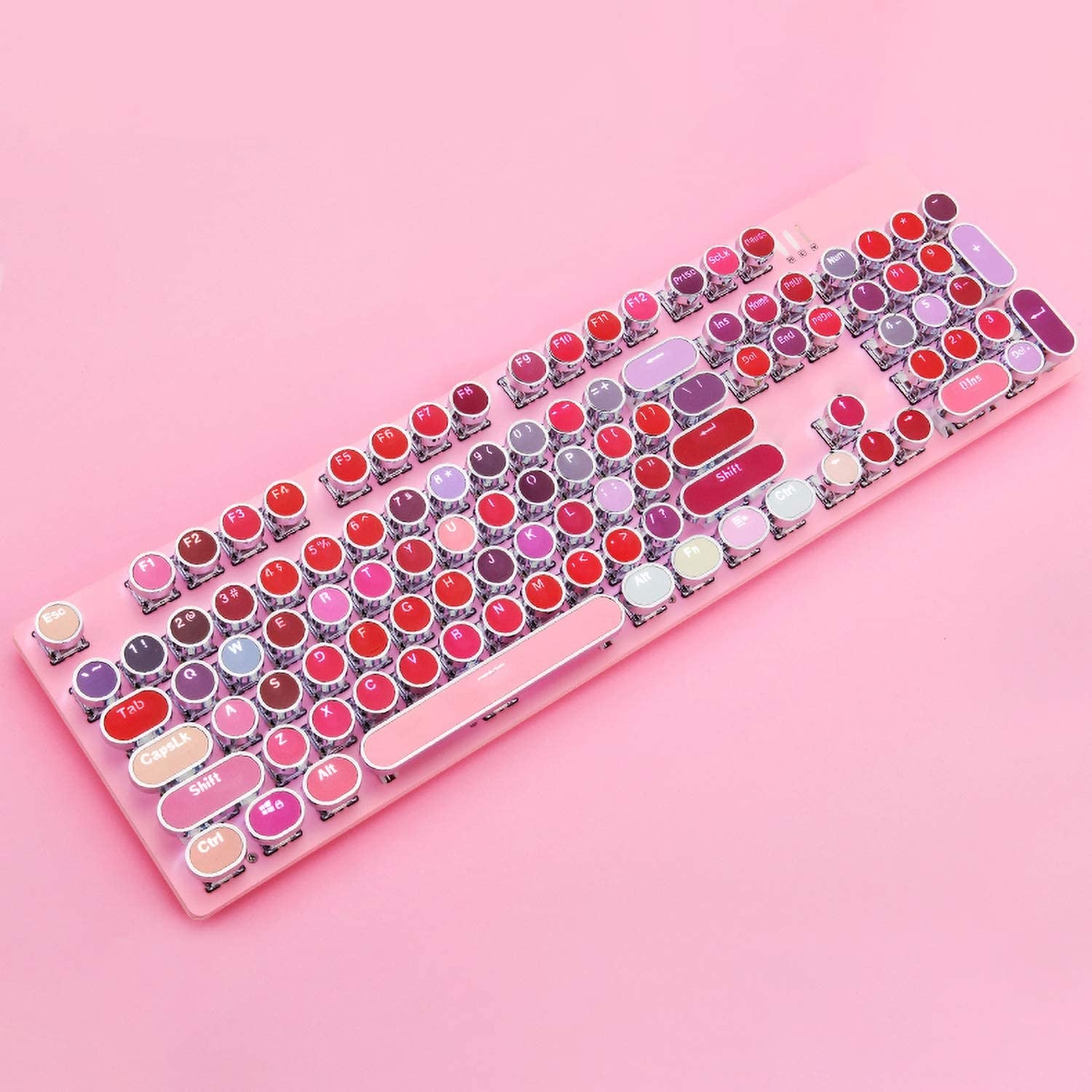 Led best sale typewriter keyboard
