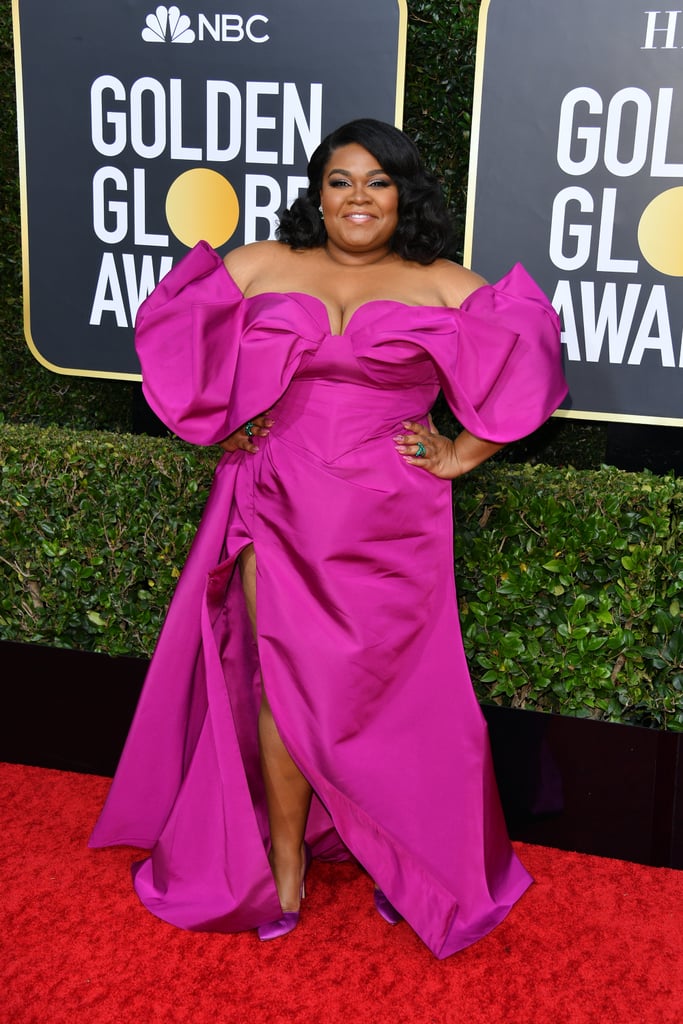 Da'Vine Joy Randolph at the Golden Globes 2020