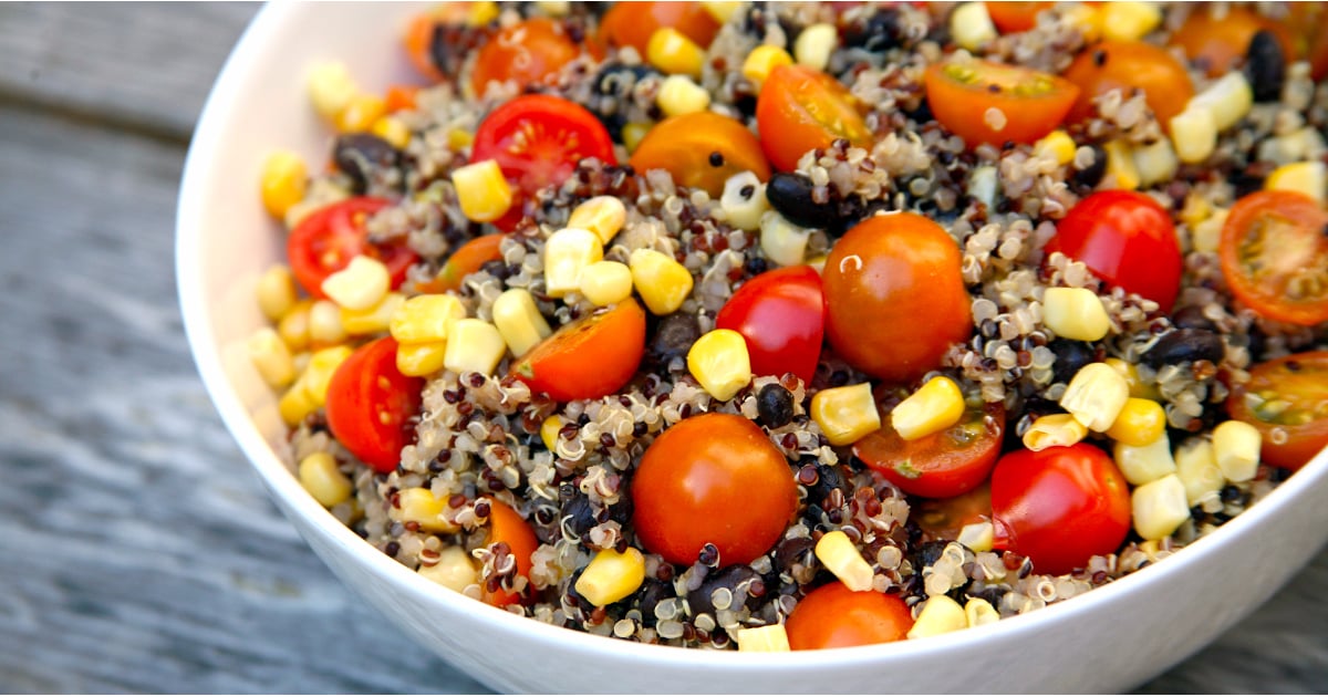 Quinoa, Black Bean, Corn, and Tomato Salad POPSUGAR Fitness