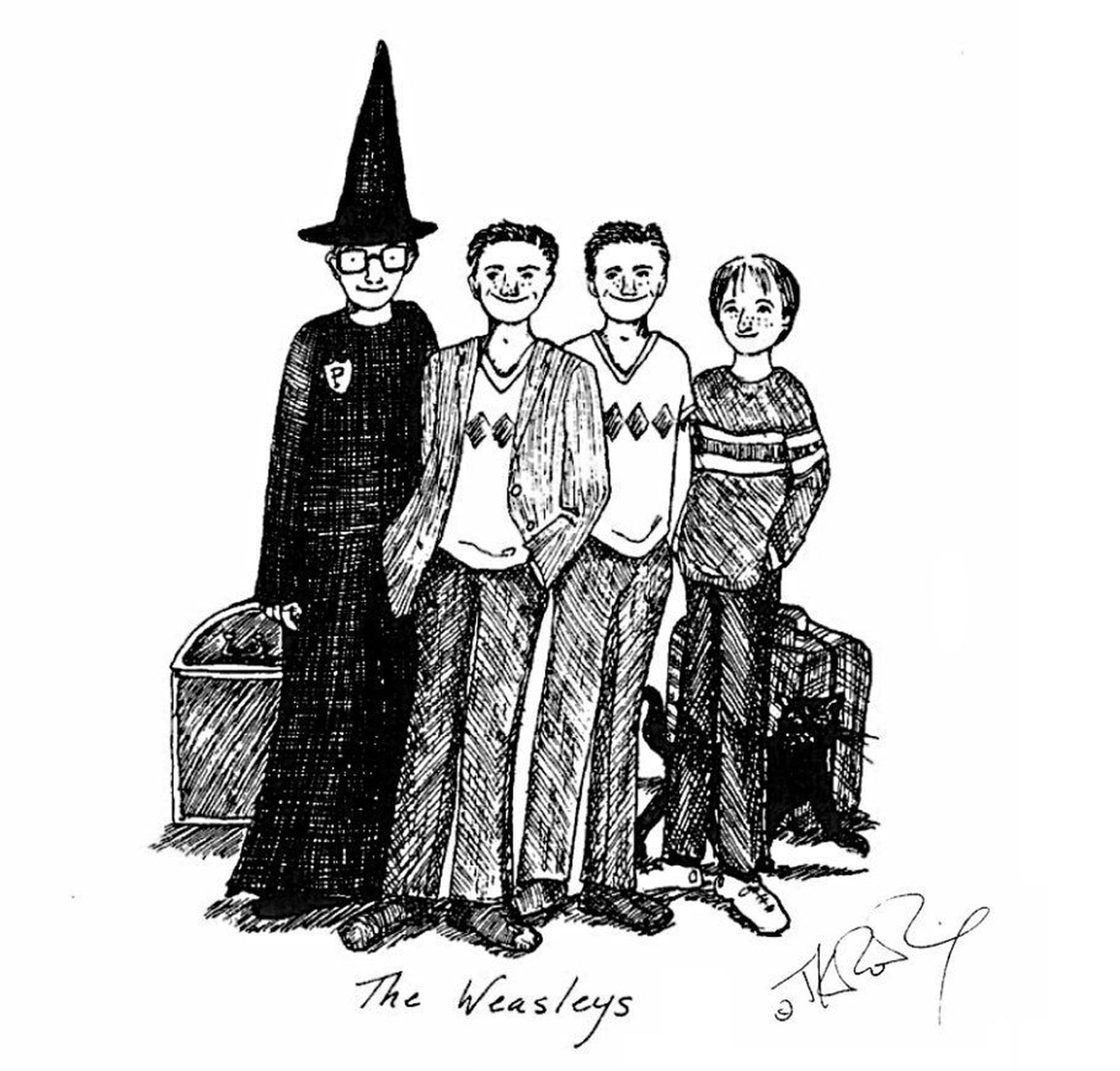 Stunning Jk Rowling Art From Artist Artwork in 4K