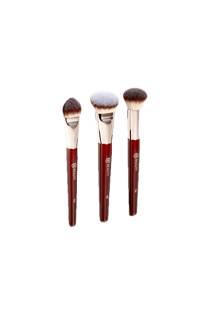 BK Beauty Core Complexion Trio Brush Set ($85, originally $95)
When it comes to makeup brushes, investing in a quality core set is a must. This pack comes with three brushes designed to work with liquid, cream, and powder products to set your routine up for success.