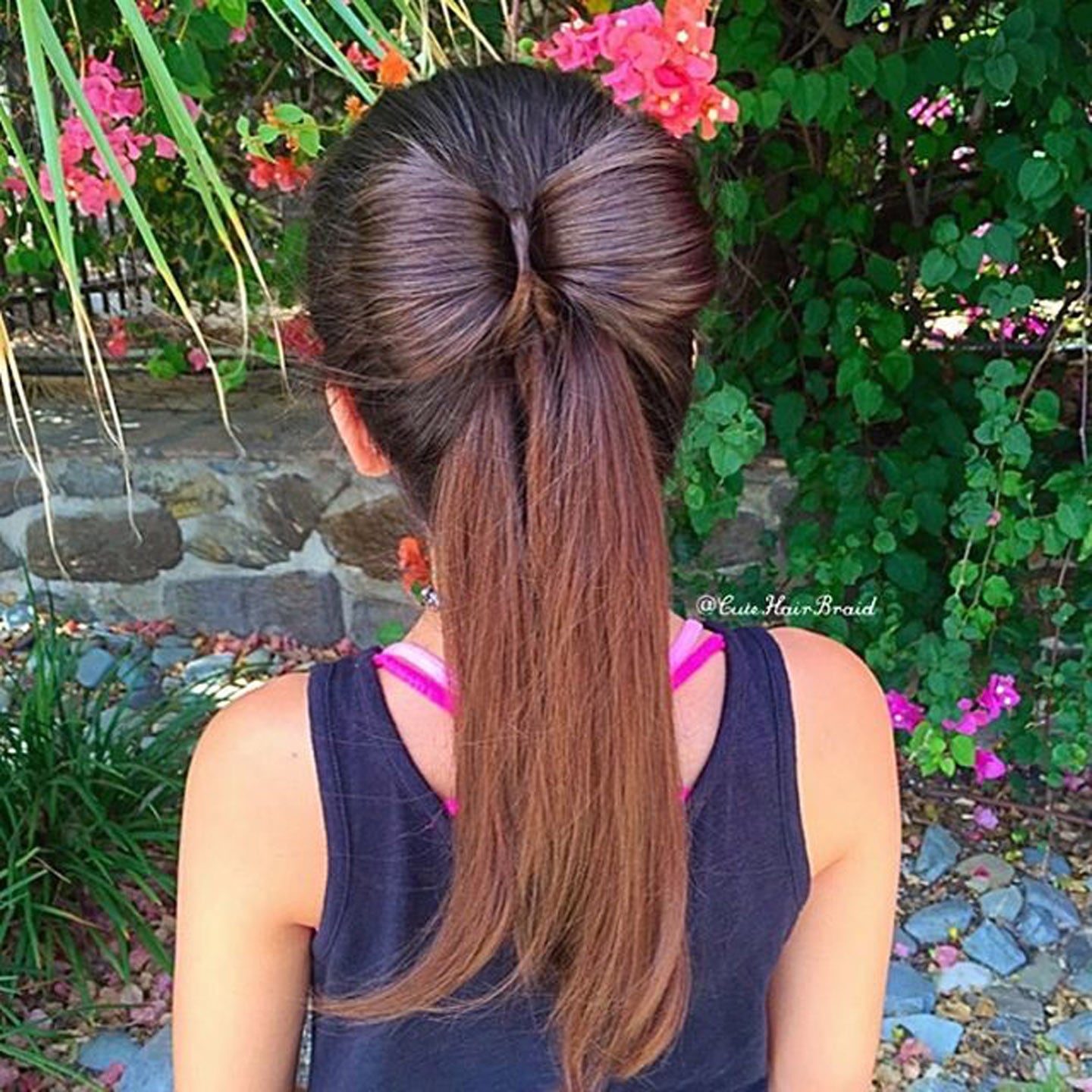 Bow Hairstyle Hair Hack Popsugar Beauty Uk