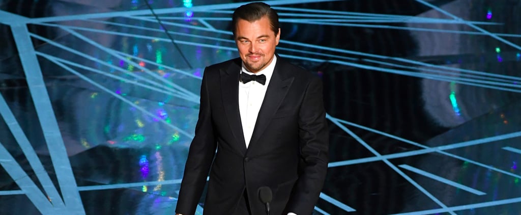 Leonardo DiCaprio at the 2017 Oscars