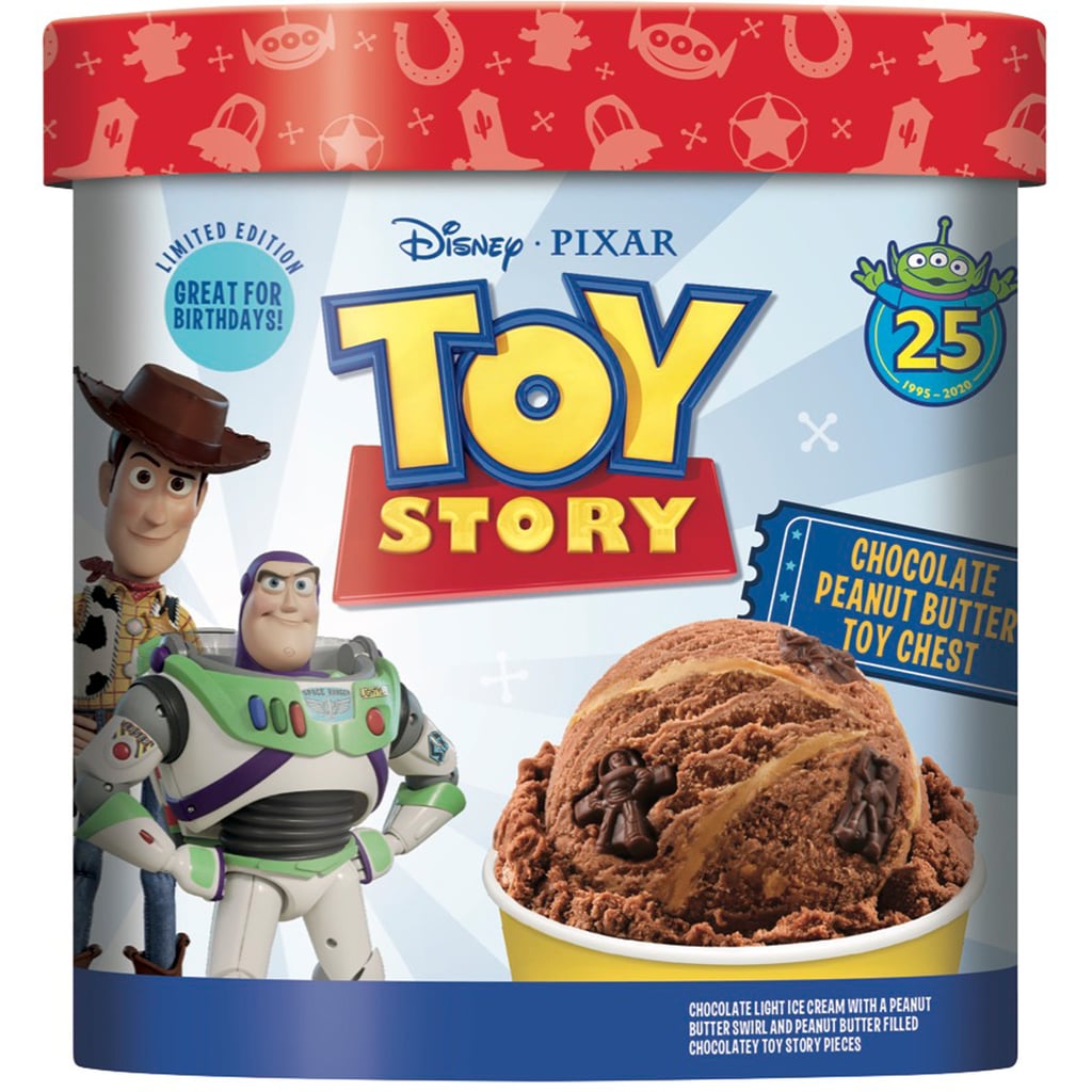 Disney and Pixar Toy Story Chocolate Peanut Butter Toy Chest Ice Cream