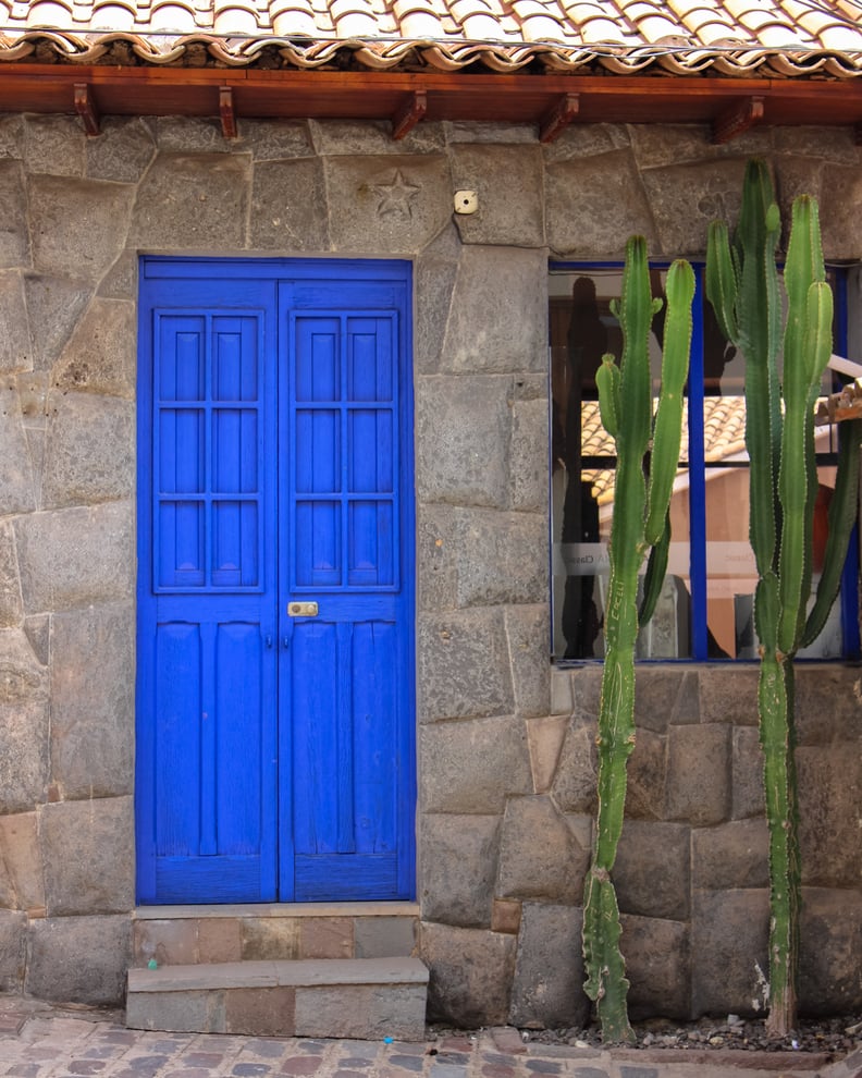 Marvel at the vibrant-colored doors peppered throughout the streets.
