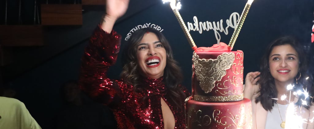 Priyanka Chopra's Red Birthday Dress 2019