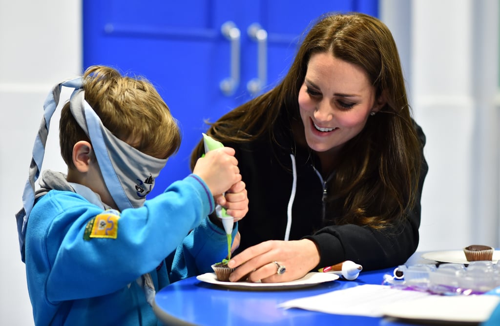 Kate Middleton Visits 23rd Poplar Beaver Scout Colony